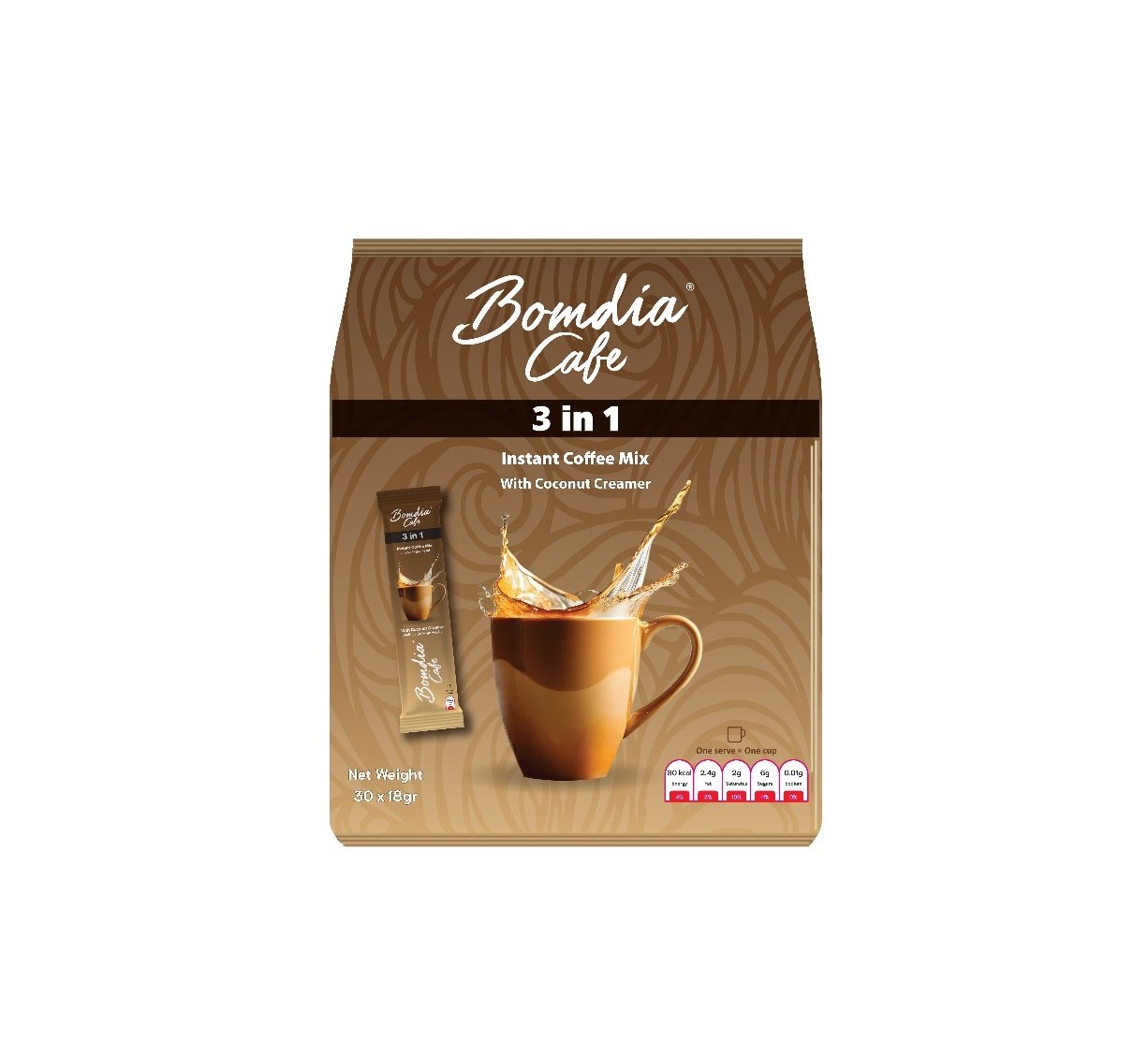 3 in 1 Instant Coffee bag