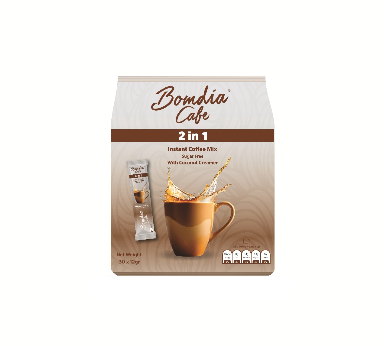 2 in 1 Instant Coffee bag